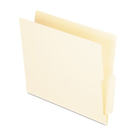 Tops Business Forms Pendaflex, MANILA END TAB FOLDERS, 9.5in FRONT, 2-PLY STRAIGHT TABS, LETTER SIZE, 100PK H114D